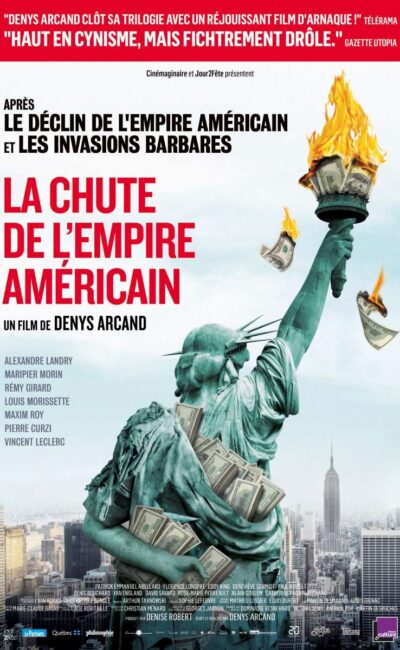 La chute de l'empire américain, l'affiche