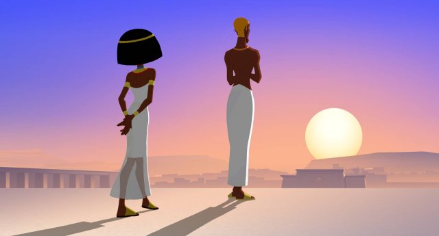 La reine soleil, photo d'exploitation