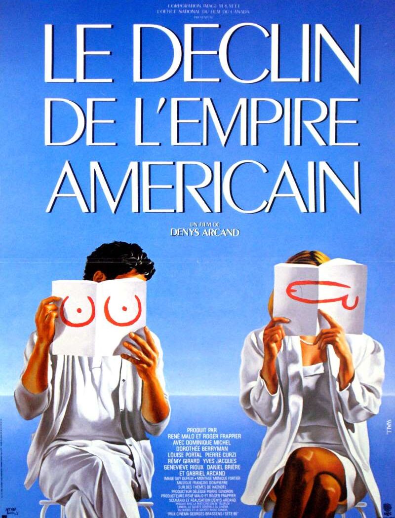 Le déclin de l'empire américain, l'affiche