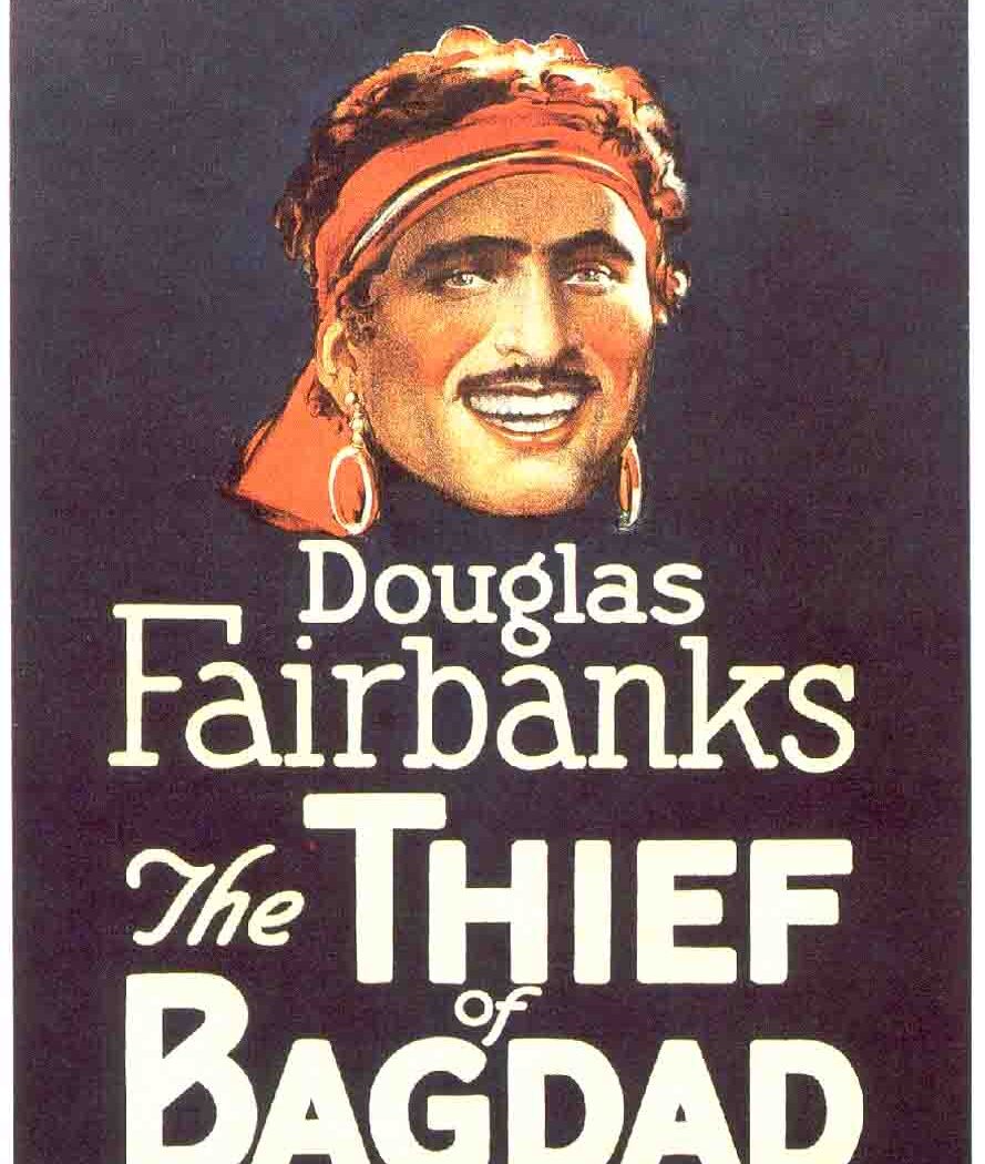 Affiche de Le Voleur de Bagdad (1924) de Raoul Walsh avec Douglas Fairbanks