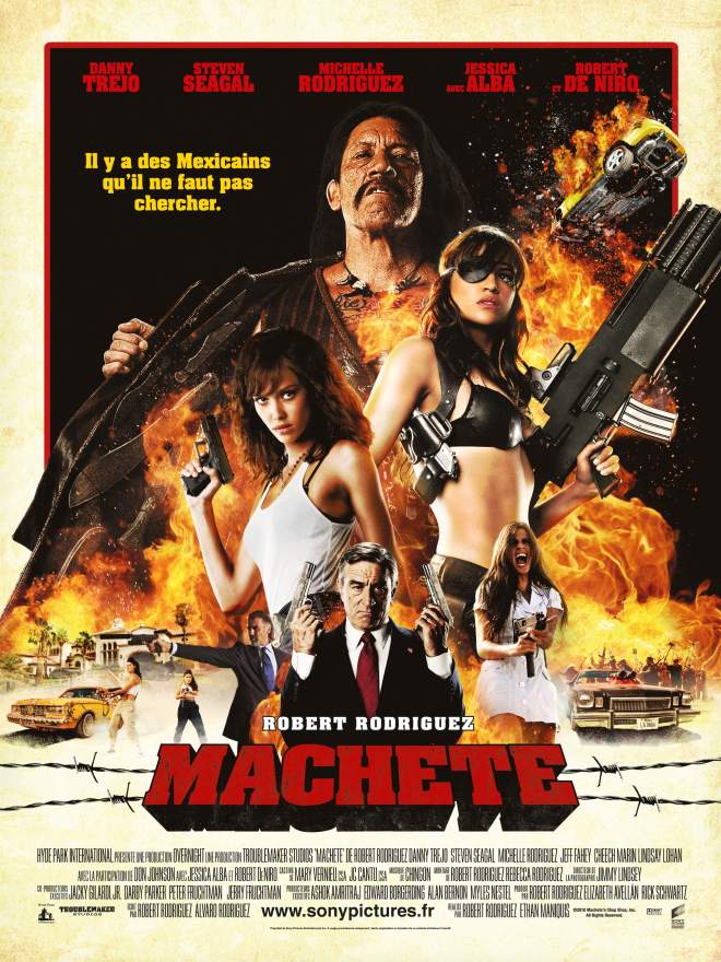 Machete, l'affiche