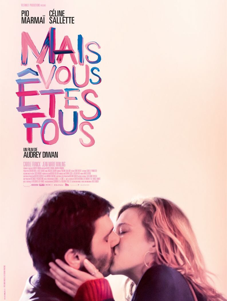 Mais vous êtes fous, affiche du film (Rectangle Productions)