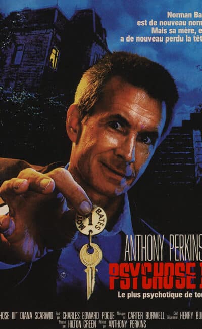 Affiche de Psychose 3 d'Anthony Perkins