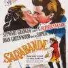 Magnifique affiche de Sarabande par Georges Daston