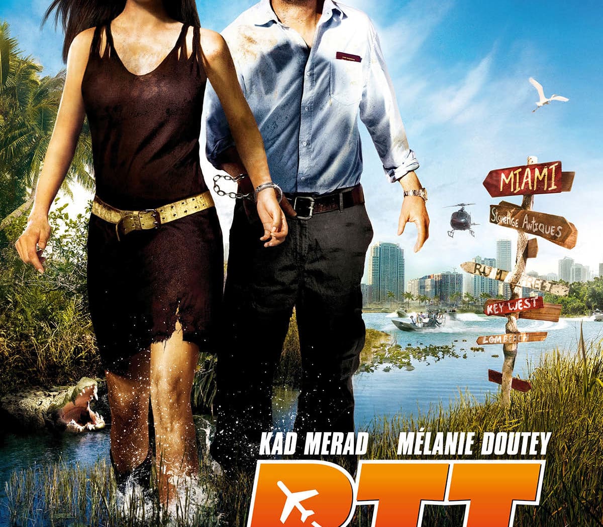 Affiche de RTT de Frédéric Berthe, avec Kad Merad et Mélanie Doutey