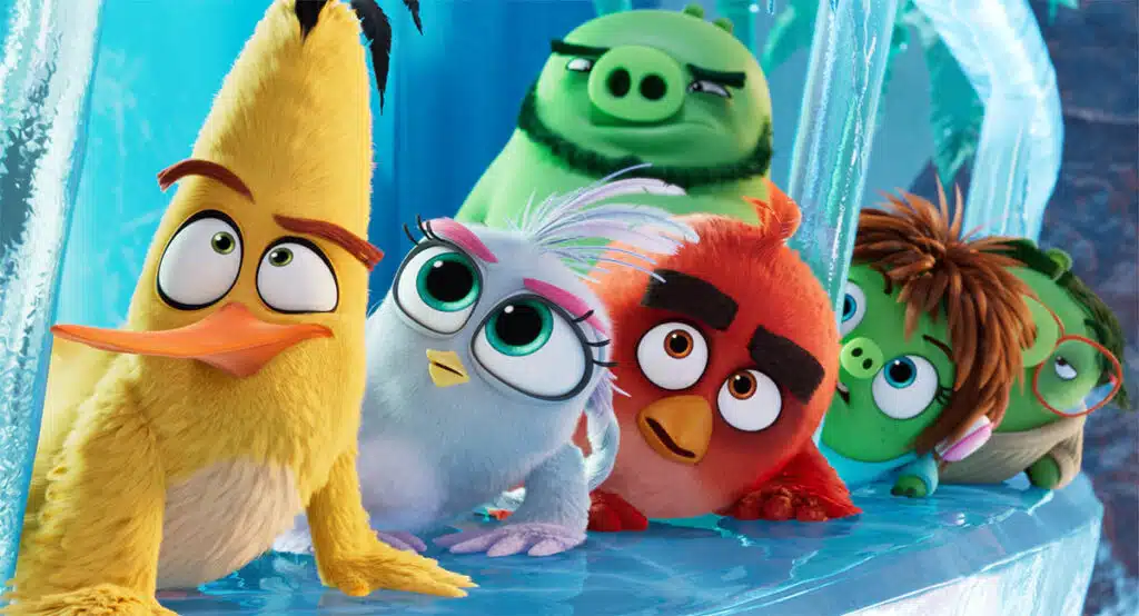 Leonard et les oiseaux de Angry Birds 2