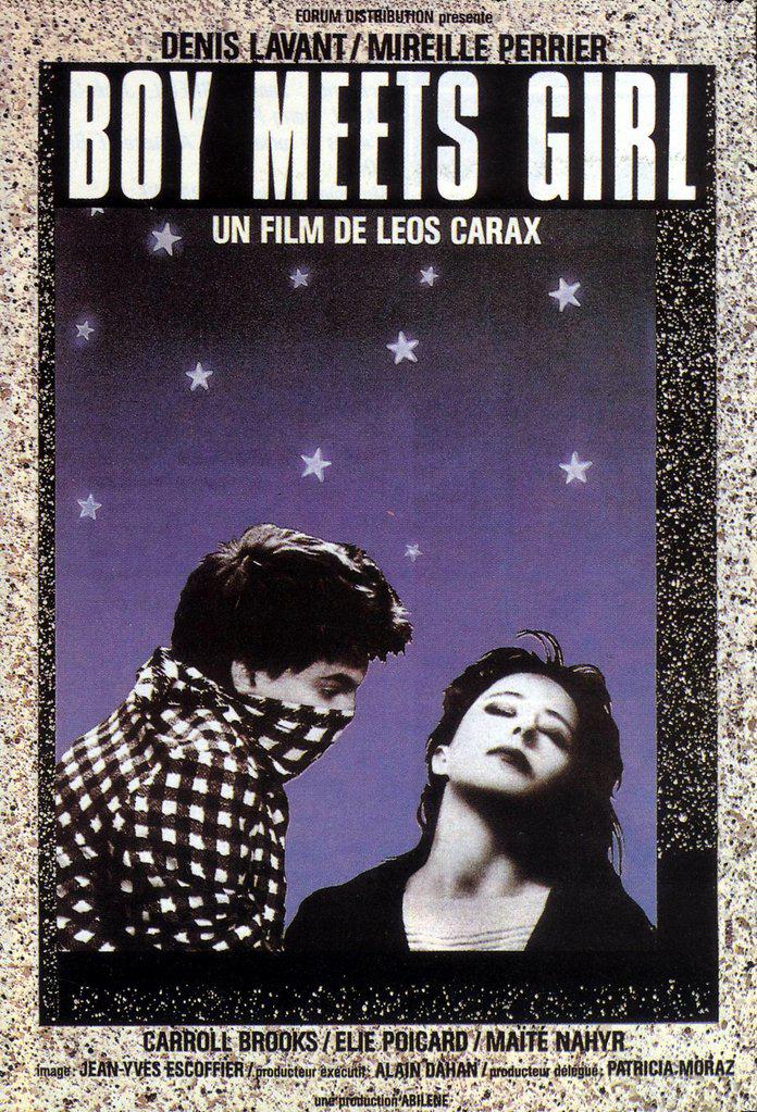 Affiche de Boy meets girl de Leos Carax