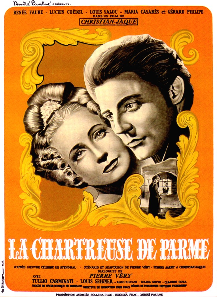 Affiche de La Chartreuse de Parme de Christian-Jaque