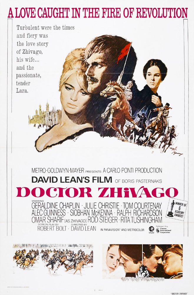 Affiche du Docteur Jivago de David Lean