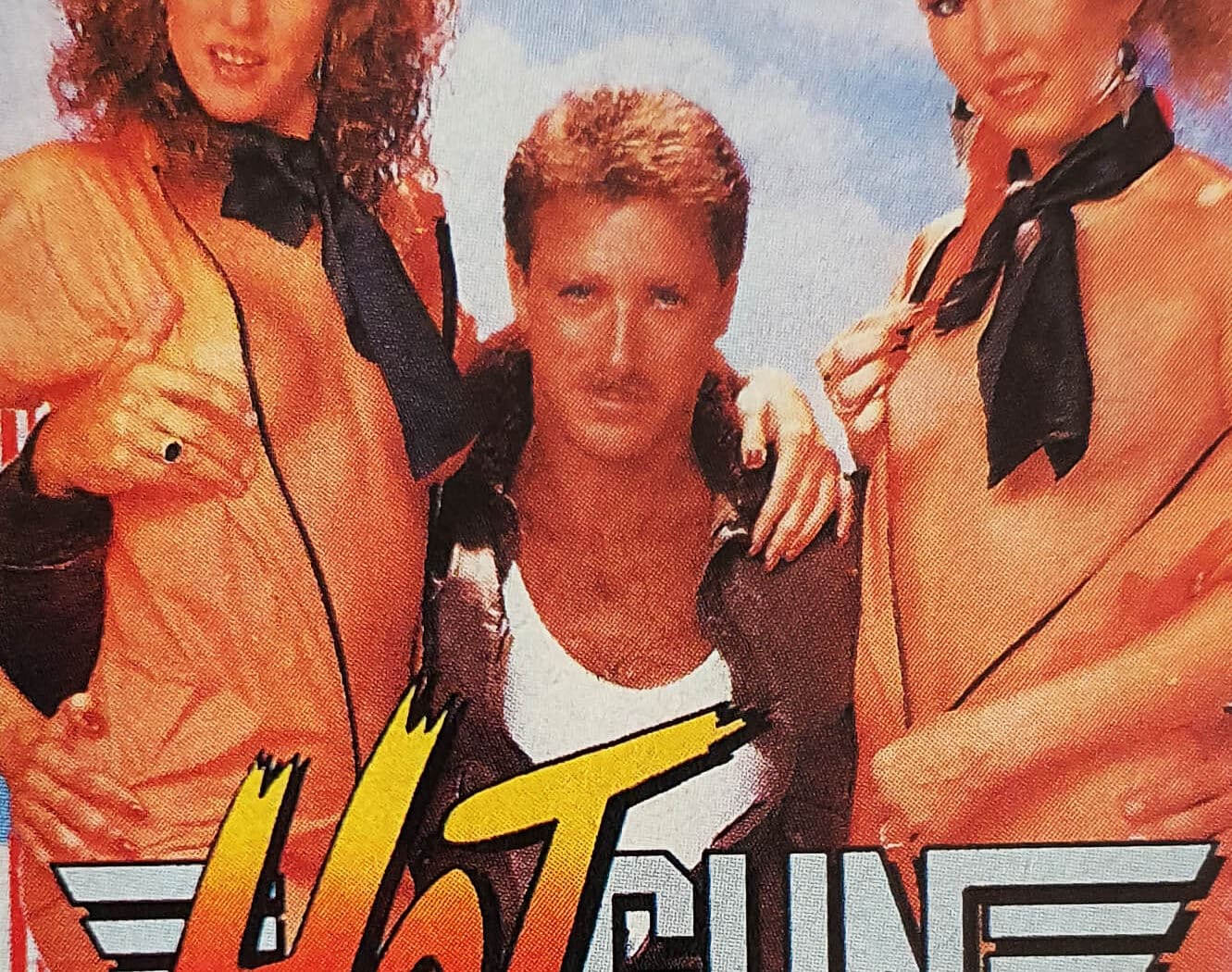 Hot Gun (Caballero Video), jaquette française, parodie de Top Gun