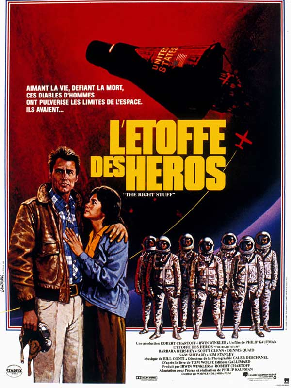 Affiche française de L'Étoffe des héros