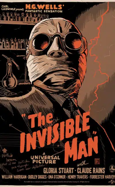 Affiche de L'Homme invisible de James Whale