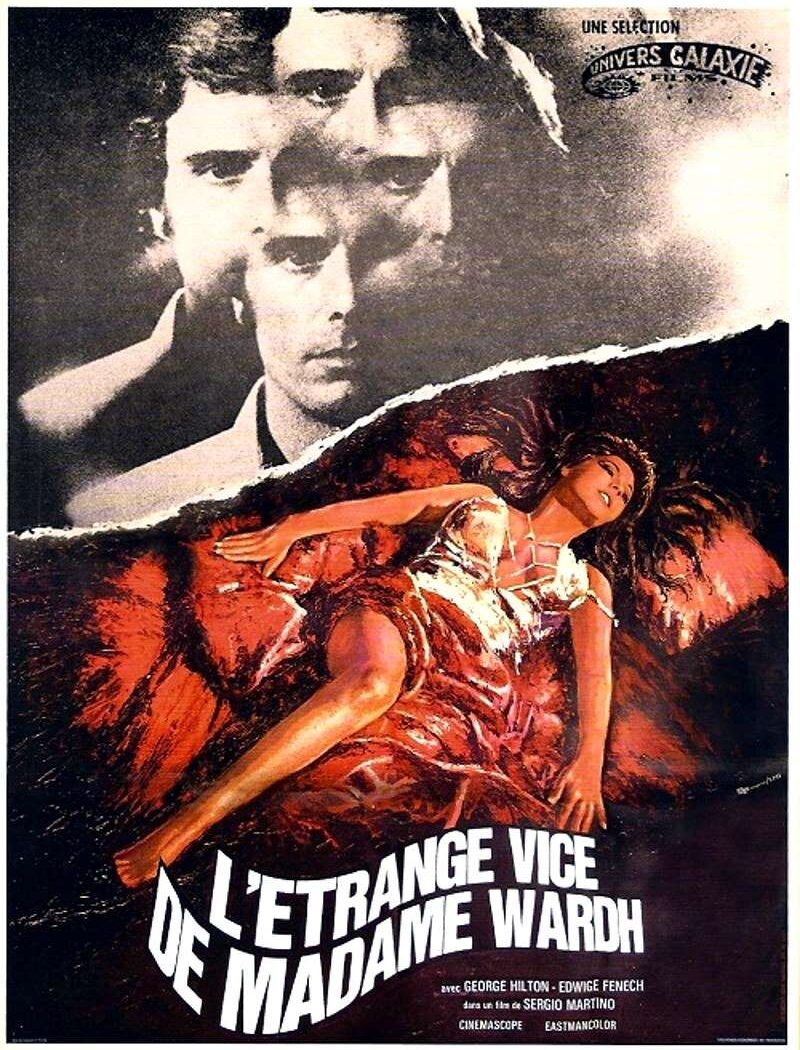 L'étrange vice de madame Wardh, l'affiche