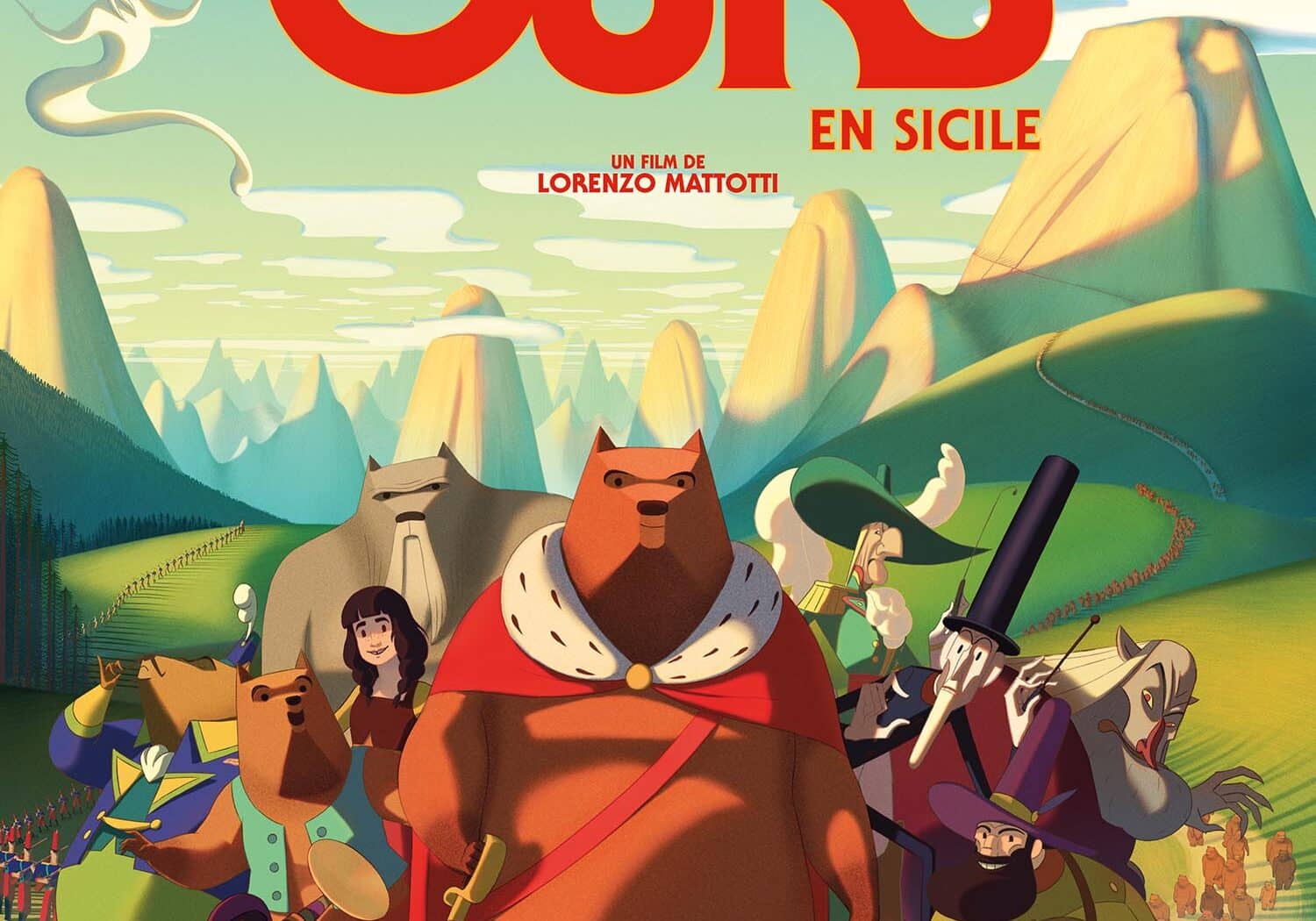 La fameuse invasion des ours en Sicile affiche