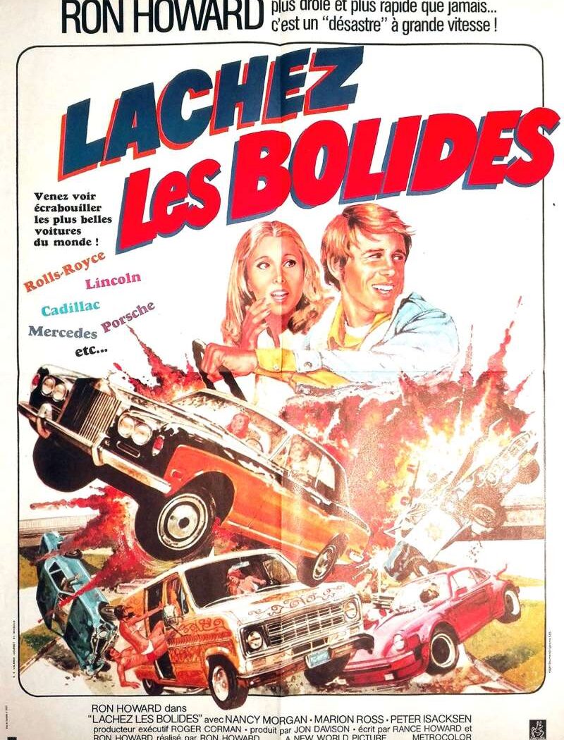 Lâchez les bolides, l'affiche du film