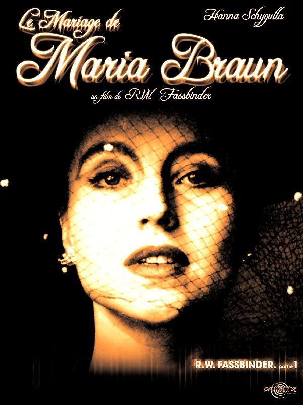 Affiche française de Le Mariage de Maria Braun de Rainer Werner Fassbinder