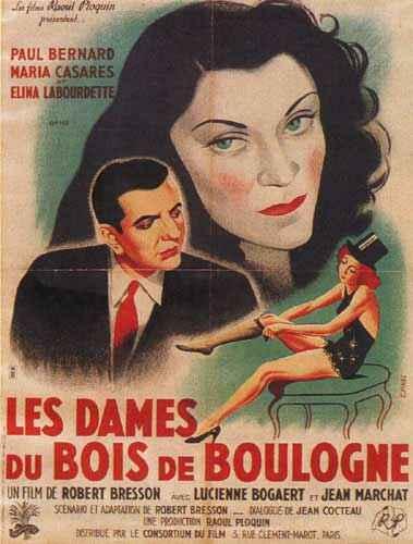 Affiche de Les Dames du bois de Boulogne de Robert Bresson