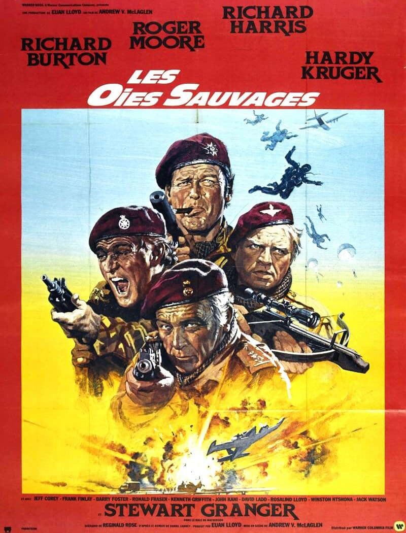 Les oies sauvages, l'affiche