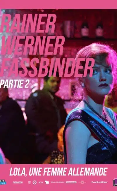 Affiche française (reprise) de Lola, une femme allemande de Rainer Werner Fassbinder