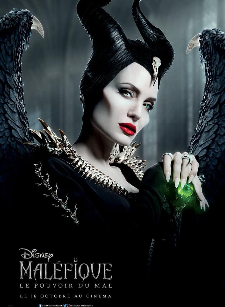 Angelina Jolie - Malefique le pouvoir du mal affiche personnage