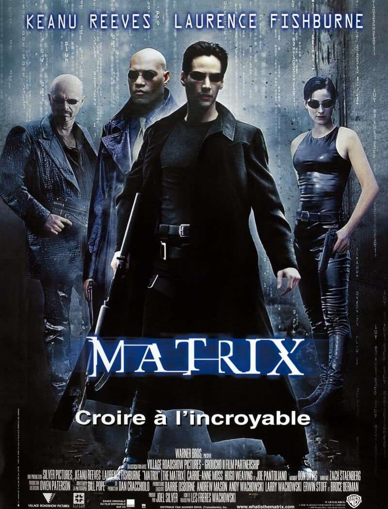 Matrix, l'affiche du premier volet