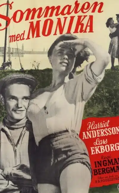 Affiche suédoise de Monika d'Ingmar Bergman