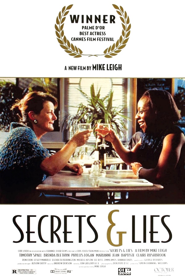 Affiche de Secrets et mensonges de Mike Leigh