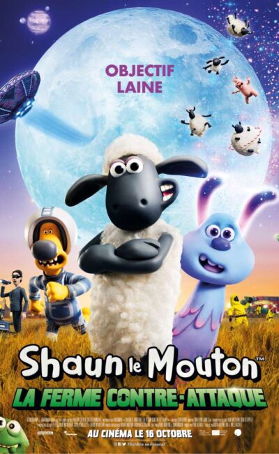Shaun le mouton, la ferme contre-attaque, l'affiche