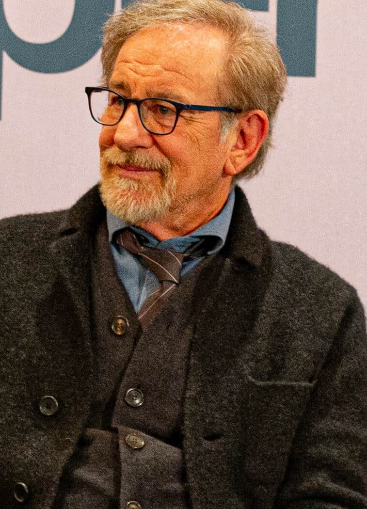 Steven Spielberg pour la promotion de Pentagon Papers