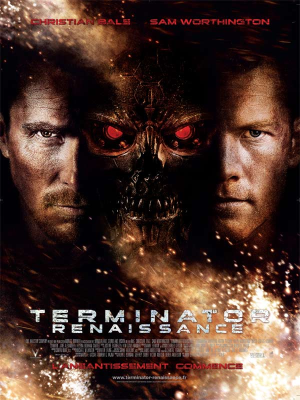 Affiche salle définitive de Terminator Renaissance
