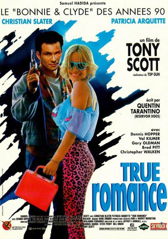 Affiche française de True Romance de Tony Scott