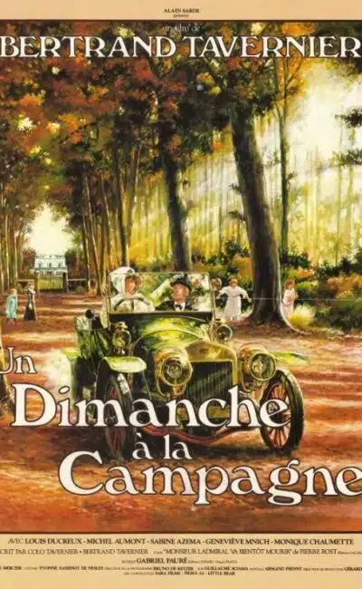 Affiche d'Un dimanche à la campagne de Bertrand Tavernier