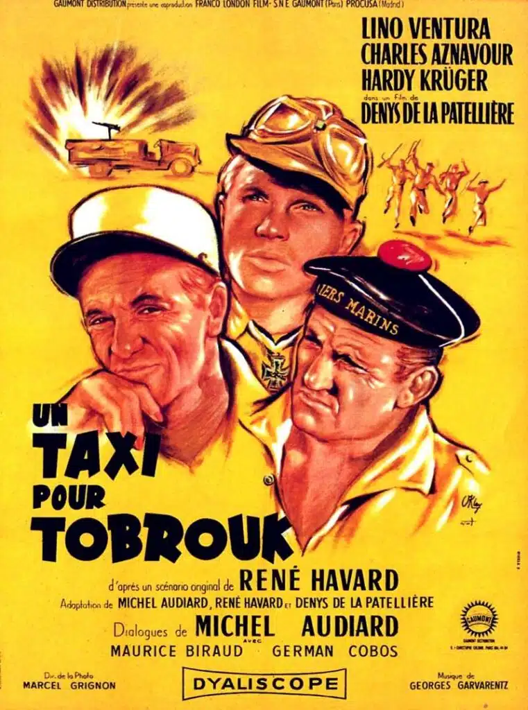Un taxi pour Tobrouk, affiche