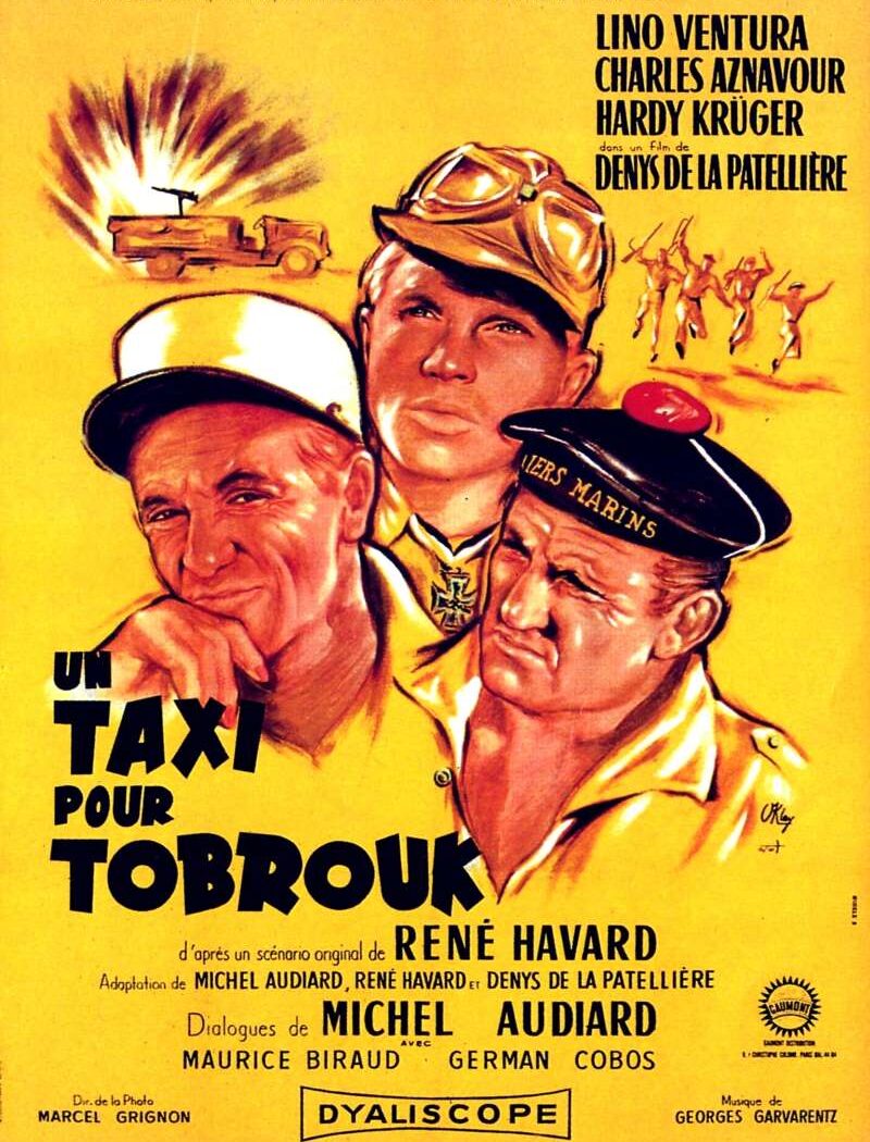 Un taxi pour Tobrouk, affiche