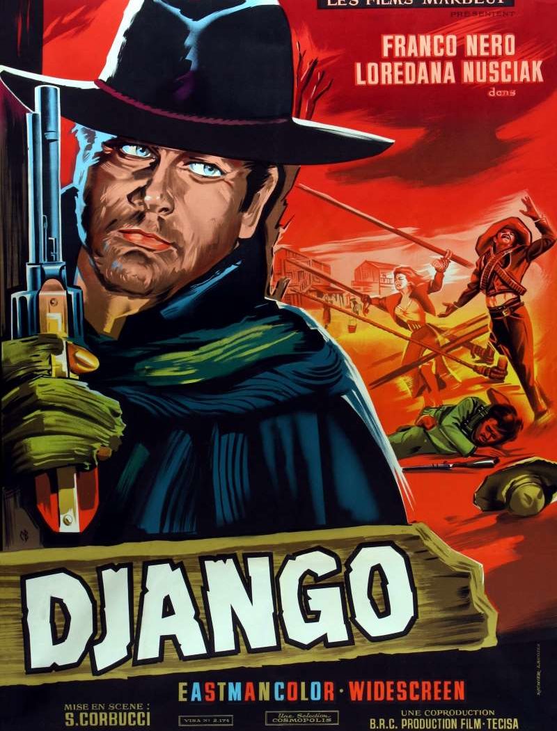 Django, l'affiche du film de 1966