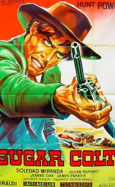 Affiche française de "Sugar Colt" avec Jack Betts (Hunt Powers)