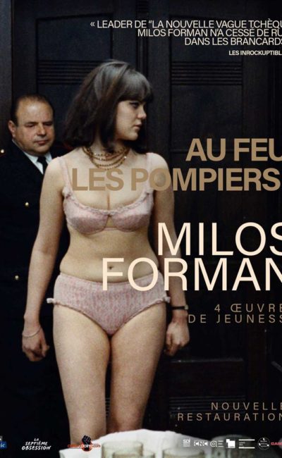 Affiche française (reprise) de Au feu, les pompiers de Milos Forman