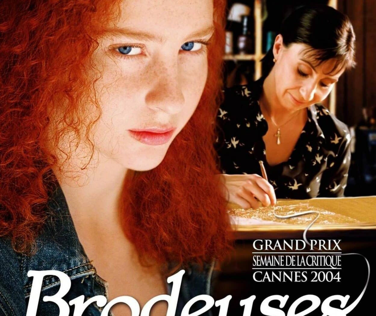 Brodeuses, l'affiche du film avec Lola Naymark