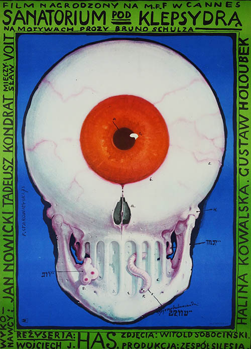 Magnifique visuel original de La Clepsydre de F. Starowieyski