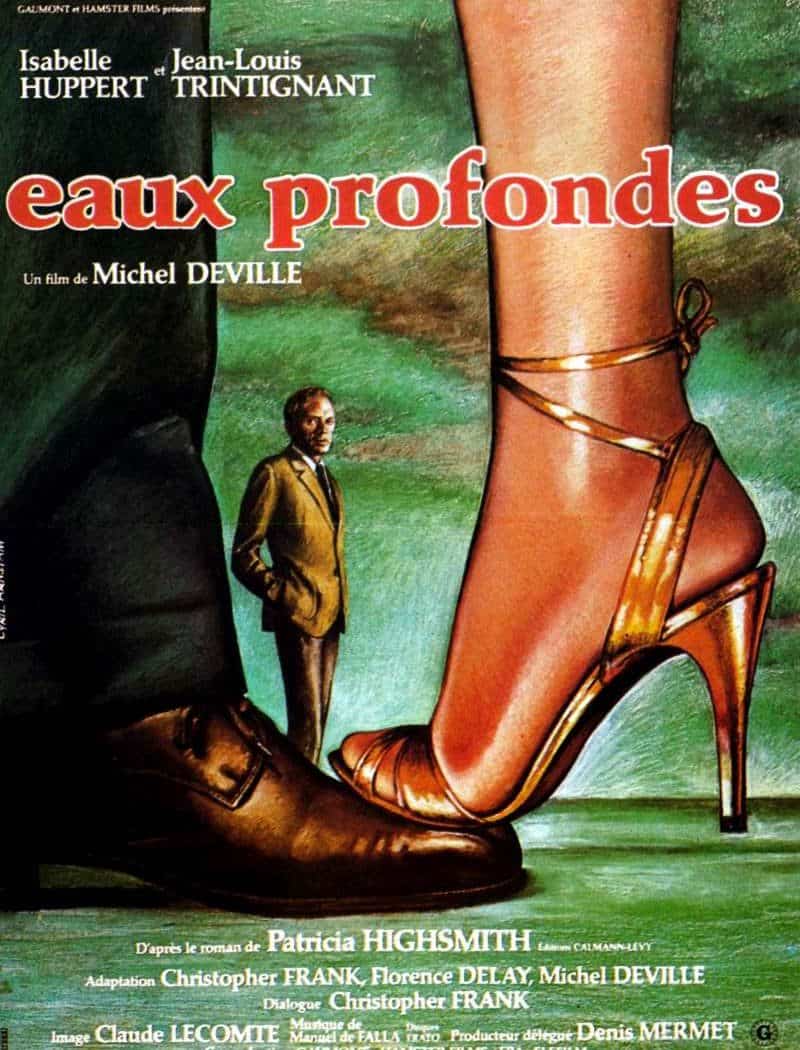 Eaux profondes, l'affiche