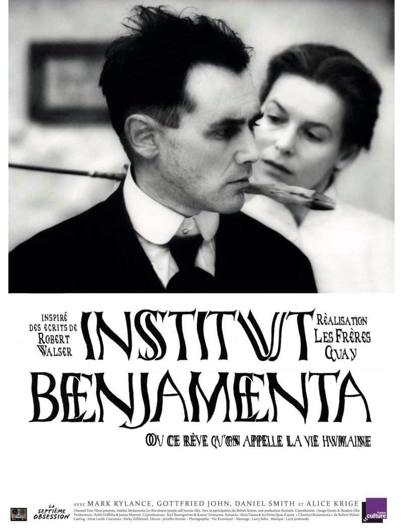Institut Benjamenta, l'affiche