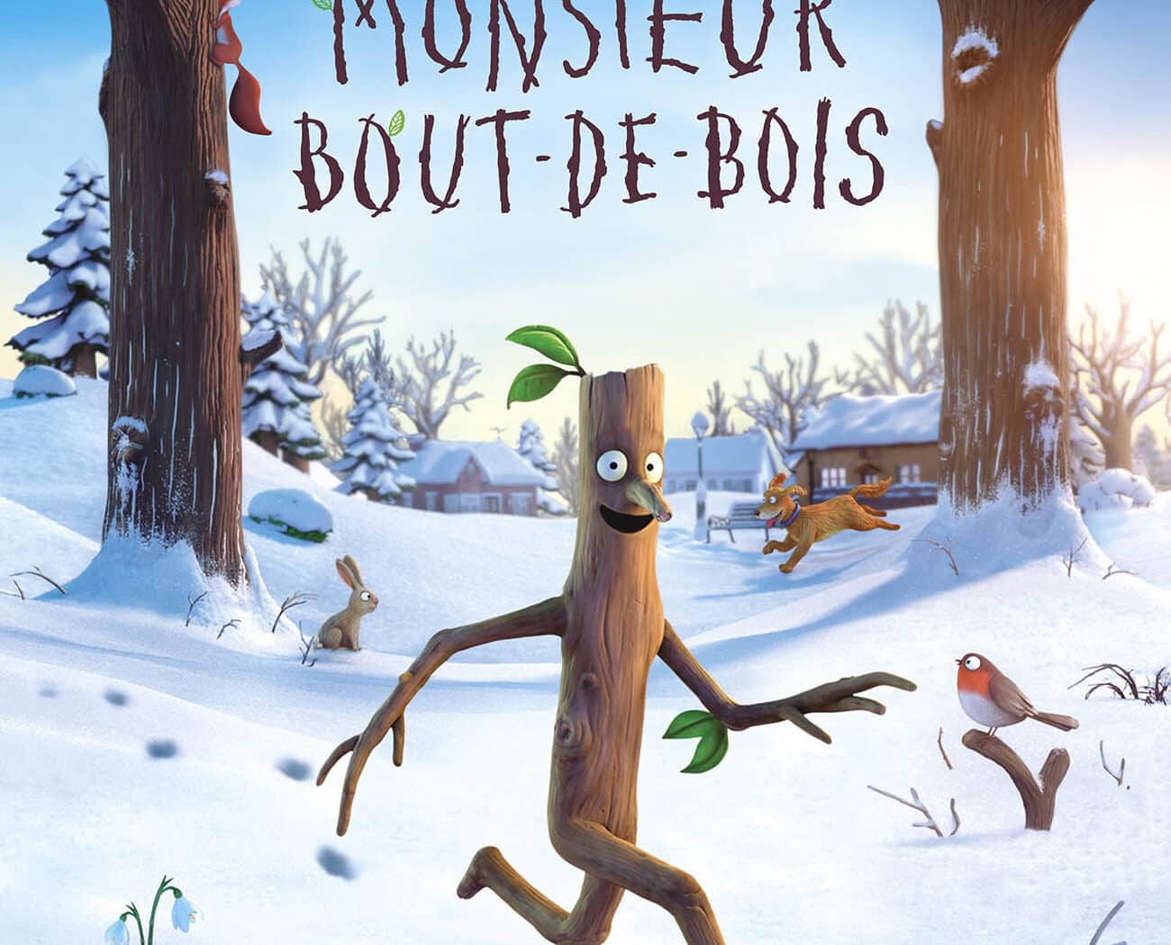 Monsieur Bout-de-Bois, affiche du film produit par Magic Light Picture et distribué par Les Films du Préau