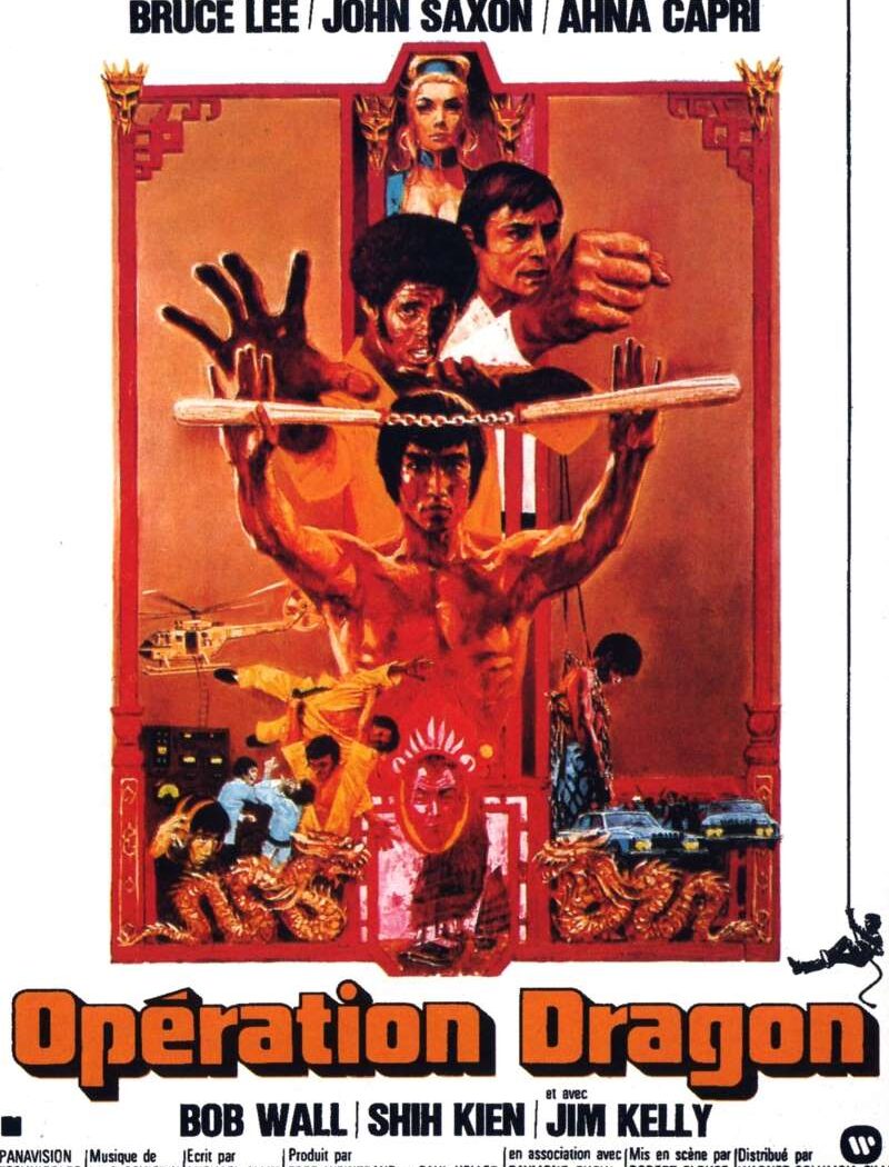 Opération dragon, l'affiche du Bruce Lee
