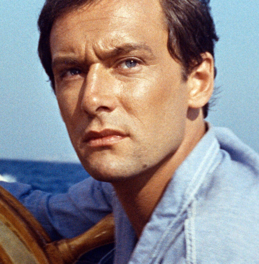 Portrait Maurice Ronet dans Plein Soleil