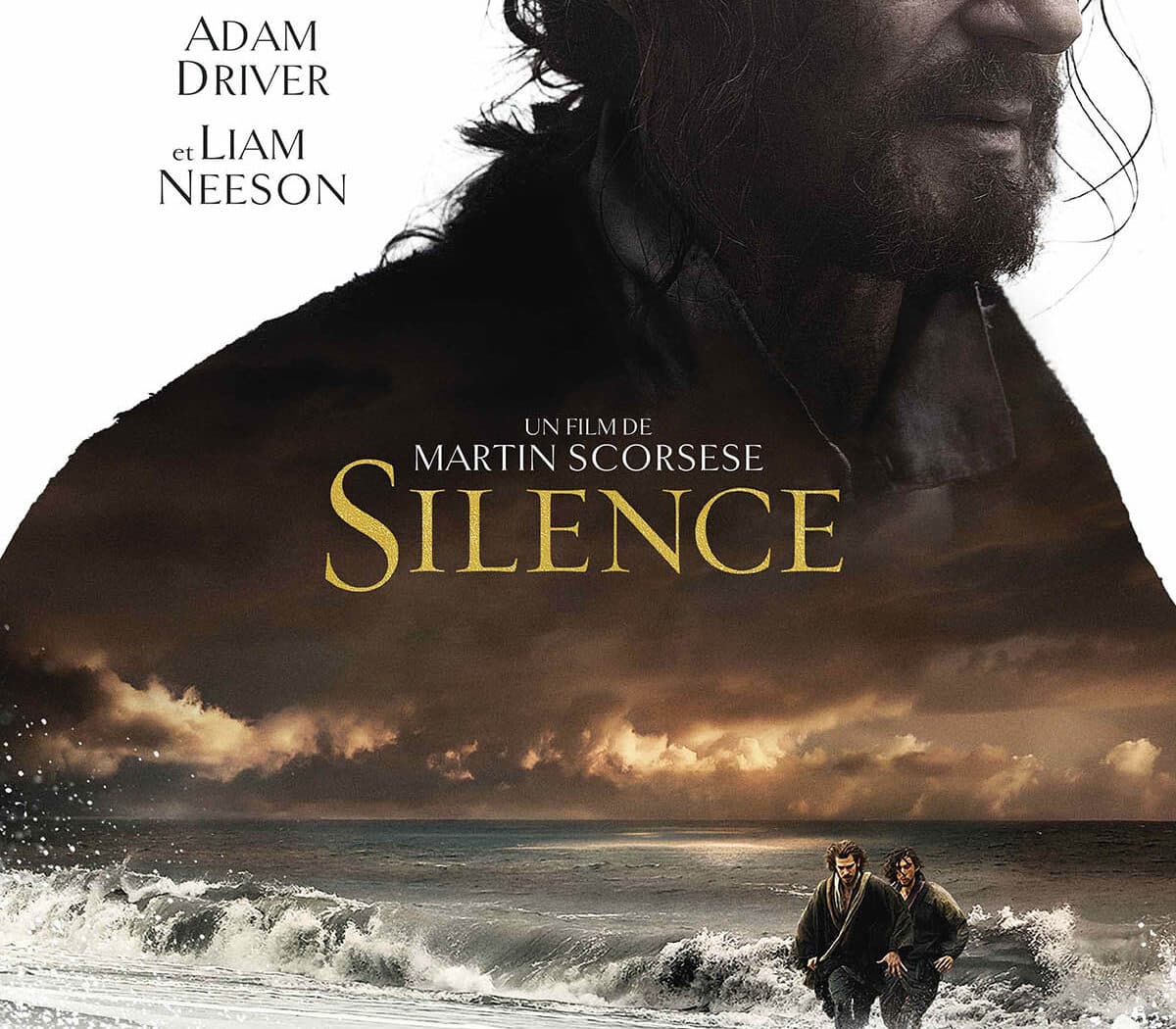 Silence (2017), affiche du film de Martin Scorsese