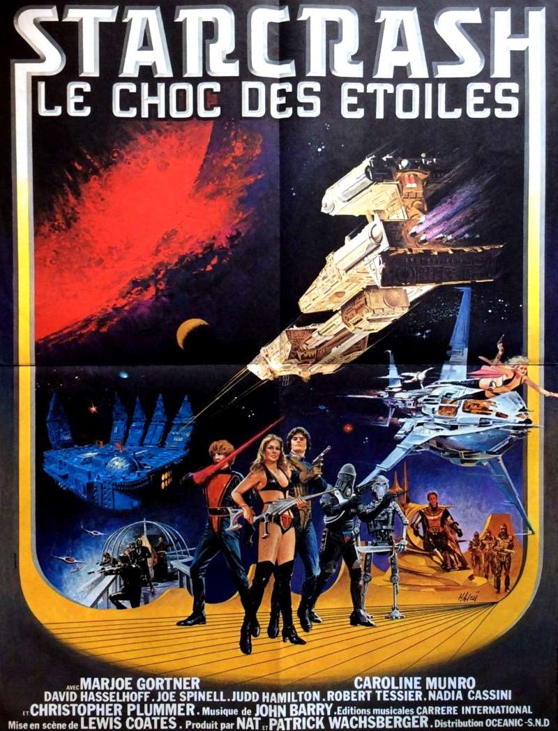 Starcrash, le choc des étoiles, l'affiche