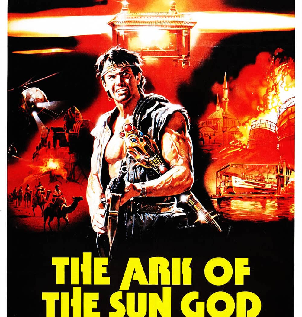 Le temple du dieu soleil / The Ark of the sun god : affiche américaine