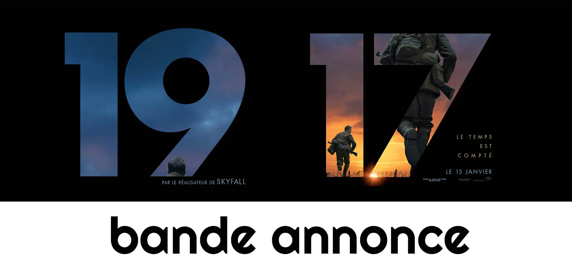 1917 bande-annonce du film de Sam Mendes