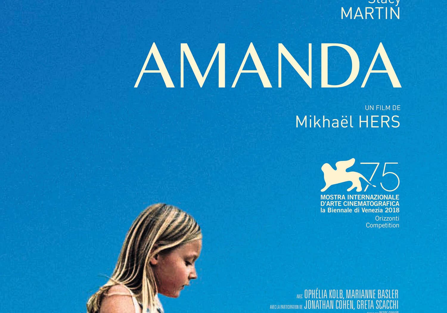 Amanda, l'affiche avec Isaure Multrier