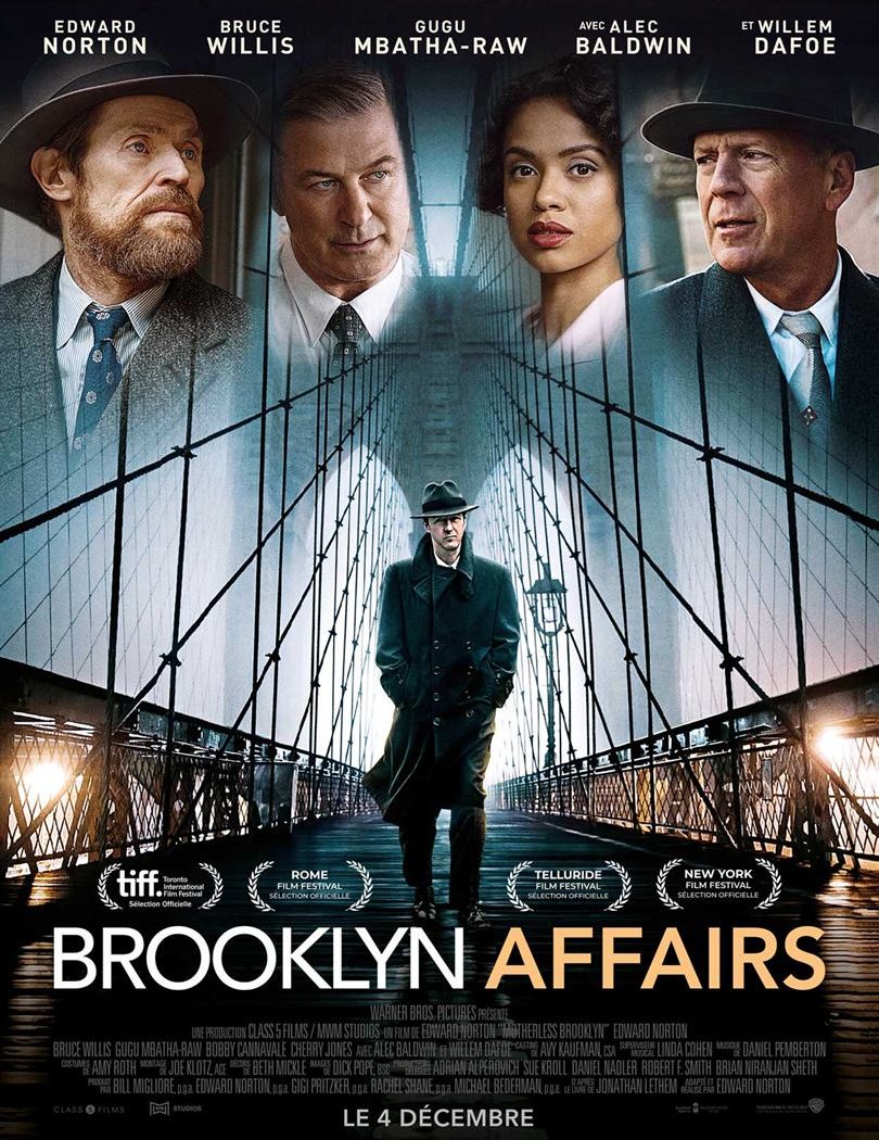 brooklyn Affairs affiche du film d'Edward Norton